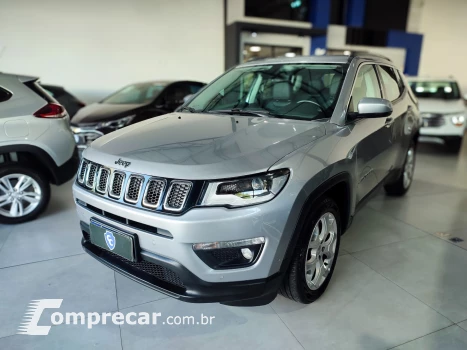 JEEP COMPASS 2.0 16V FLEX LONGITUDE AUTOMÁTICO 4 portas