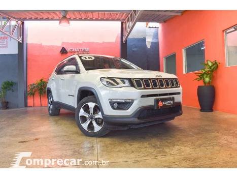 JEEP COMPASS 2.0 16V FLEX LONGITUDE AUTOMÁTICO 4 portas