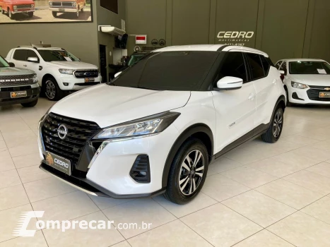 NISSAN Kicks 1.6 16V 4P FLEX ACTIVE X-TRONIC AUTOMÁTICO CVT 4 portas