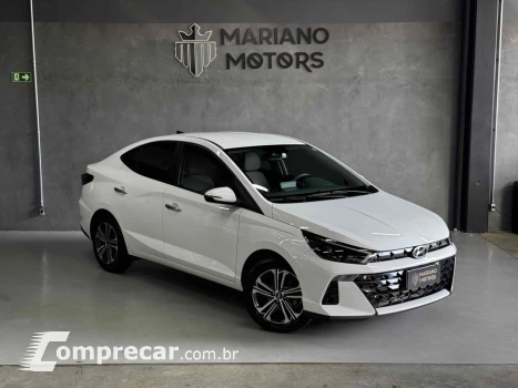 Hyundai HB20S 1.0 TGDI FLEX PLATINUM SAFETY AUTOMÁTICO 4 portas
