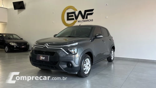 CITROEN C3 Live Pack 1.0 Flex 6V 5p Mec. 4 portas