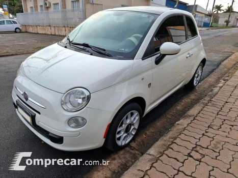 Fiat 500 1.4 Cult 8V Flex 2P Automatizado 3 portas