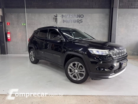 JEEP COMPASS 1.3 T270 TURBO FLEX LONGITUDE AT6 4 portas