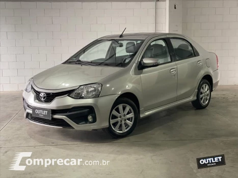 Toyota ETIOS 1.5 XLS SEDAN 16V FLEX 4P AUTOMÁTICO 4 portas