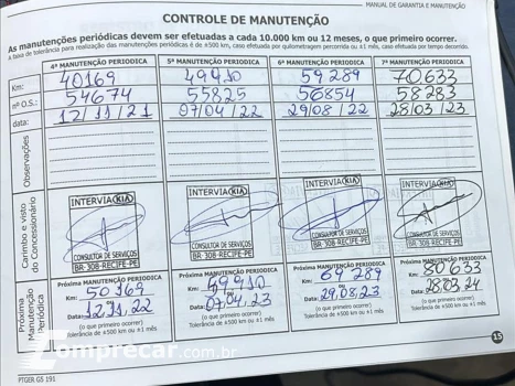 SPORTAGE 2.0 EX 4X2 16V FLEX 4P AUTOMÁTICO