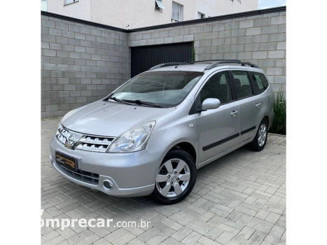 NISSAN GRAND LIVINA 1.8 SL 16V FLEX 4P AUTOMÁTICO 4 portas