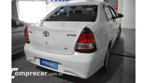 Toyota ETIOS SEDAN - 1.5 X PLUS SEDAN 16V 4P MANUAL 4 portas