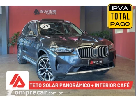 BMW X3 2.0 16V HÍBRIDO X LINE XDRIVE30E STEPTRONIC 4 portas