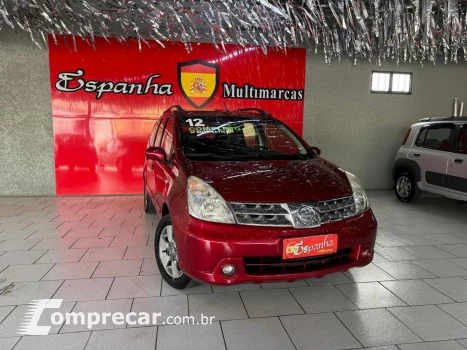 NISSAN Grand Livina 1.8 Sl 16V Flex 4P Automático 4 portas