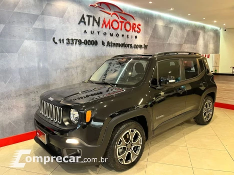 JEEP Renegade 1.8 16V 4P FLEX LONGITUDE AUTOMÁTICO 4 portas