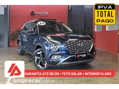 Hyundai CRETA 2.0 FLEX ULTIMATE AUTOMÁTICO 4 portas