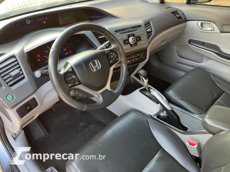 Honda Civic Sedan LXS 1.8/1.8 Flex 16V Aut. 4p 4 portas