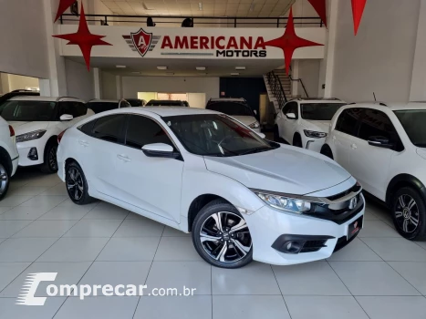 Honda Civic 2.0 16V 4P EXL FLEX  AUTOMÁTICO CVT 4 portas