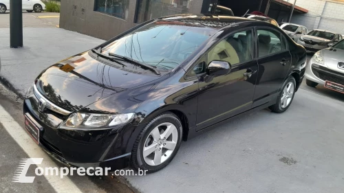 Honda Civic Sedan LXS 1.8/1.8 Flex 16V Aut. 4p 4 portas