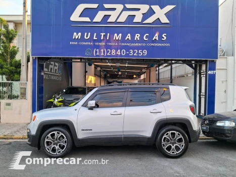 JEEP Renegade 1.8 16V 4P FLEX LONGITUDE AUTOMÁTICO 4 portas