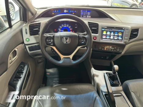 Honda Civic Sedan LXS 1.8/1.8 Flex 16V Mec. 4p 4 portas
