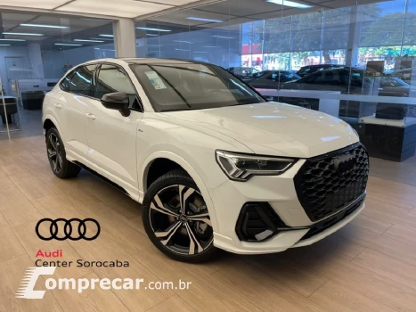 Audi Q3 2.0 40 TFSI GASOLINA SPORTBACK PERFORMANCE BLACK PLUS QUA 4 portas