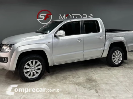 Volkswagen AMAROK - 2.0 HIGHLINE 4X4 CD 16V TURBO INTERCOOLER 4P AUTOMÁ 4 portas