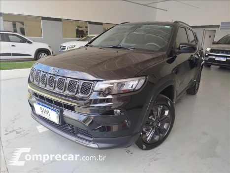 JEEP COMPASS 1.3 T270 TURBO FLEX LONGITUDE AT6 4 portas