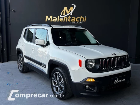 JEEP RENEGADE 1.8 16V FLEX LONGITUDE 4P AUTOMÁTICO 4 portas