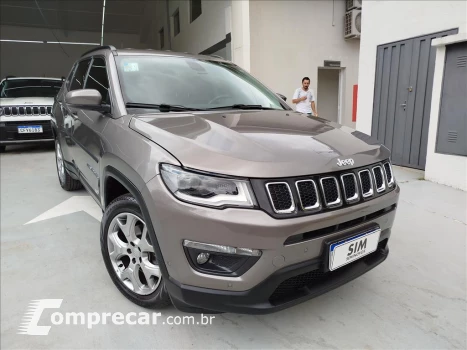 JEEP COMPASS 2.0 16V FLEX LONGITUDE AUTOMÁTICO 4 portas