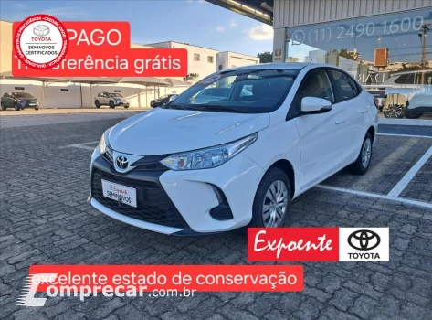 Toyota YARIS 1.5 16V FLEX SEDAN XL LIVE MULTIDRIVE 4 portas