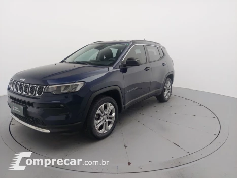JEEP COMPASS 1.3 T270 TURBO FLEX LONGITUDE AT6 4 portas