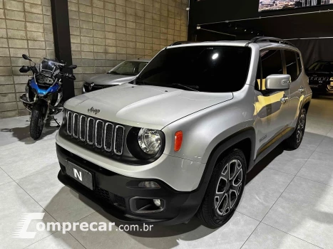 JEEP RENEGADE 1.8 16V FLEX LONGITUDE 4P AUTOMÁTICO 4 portas