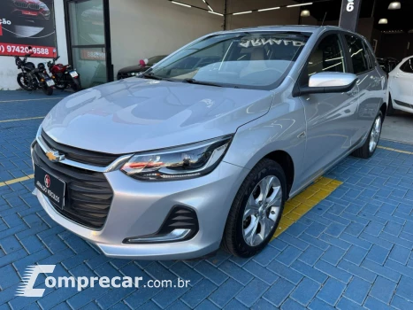 CHEVROLET ONIX HATCH PREM. 1.0 12V TB Flex 5p Aut. 4 portas