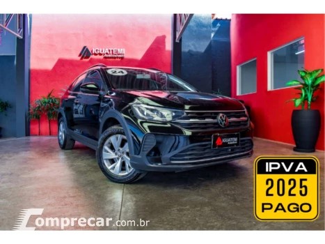 Volkswagen NIVUS 1.0 200 TSI TOTAL FLEX COMFORTLINE AUTOMÁTICO 4 portas