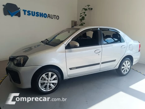 ETIOS 1.5 X PLUS SEDAN 16V 4P AUTOMÁTICO