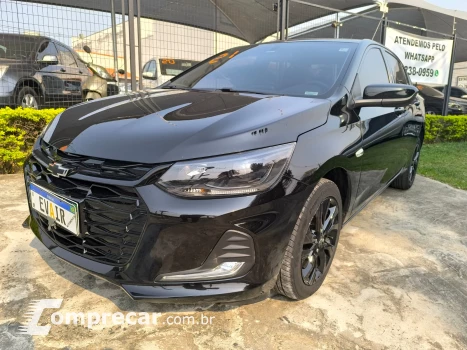 CHEVROLET ONIX 1.0 Turbo Plus Premier Midnight 4 portas