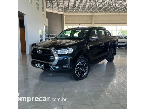 Toyota HILUX 2.8 D-4D TURBO DIESEL CD SRV 4X4 AUTOMÁTICO 4 portas