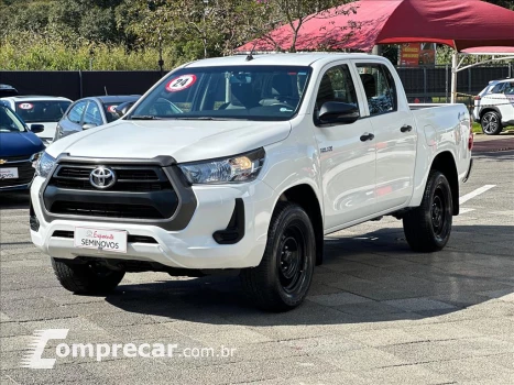 Toyota HILUX 2.8 D-4D TURBO DIESEL CD POWER PACK 4X4 MAN 4 portas