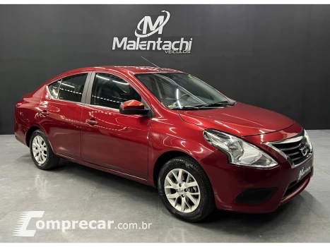 NISSAN VERSA 1.6 16V FLEX V-DRIVE PLUS XTRONIC 4 portas