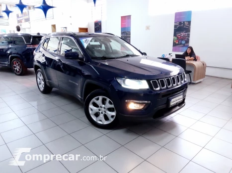 JEEP COMPASS 2.0 16V FLEX LONGITUDE AUTOMÁTICO 4 portas