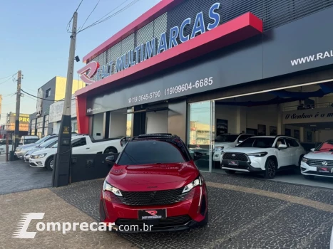 PEUGEOT 3008 1.6 16V THP GASOLINA GT PACK AUTOMÁTICO 5 portas