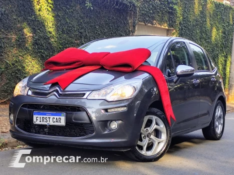 CITROEN C3 1.6 EXCLUSIVE 16V FLEX 4P AUTOMÁTICO 4 portas