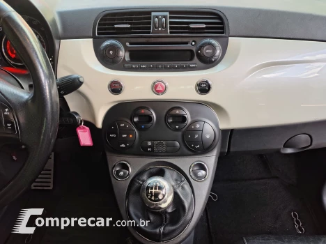FIAT 500 1.4 SPORT AIR 16V COM TETO SOLAR