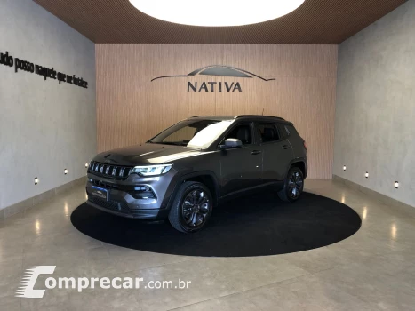 JEEP Compass 1.3 T270 Turbo Flex Longitude 80 Anos At6 4 portas