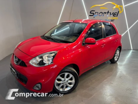NISSAN MARCH SV 1.0 12V Flex 5p 4 portas
