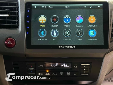CIVIC 1.8 LXS 16V FLEX 4P AUTOMÁTICO