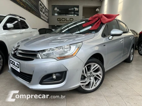 CITROEN C4 LOUNGE 1.6 EXCLUSIVE 16V TURBO GASOLINA 4P AUTOMÁTICO 5 portas