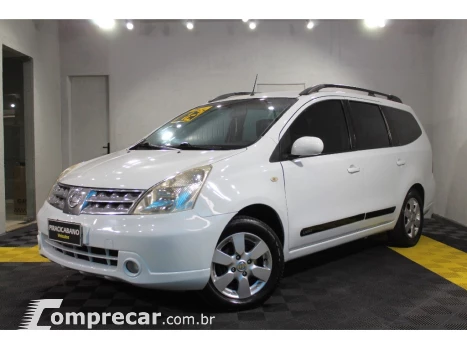 NISSAN GRAND LIVINA 1.8 SL 16V FLEX 4P AUTOMATICO 4 portas