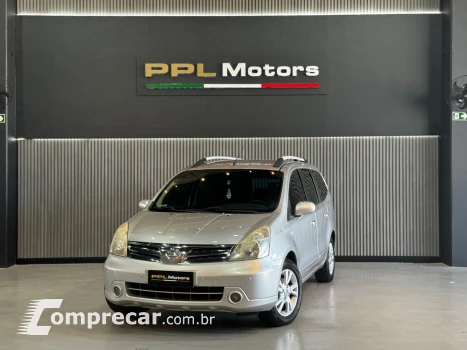 NISSAN GRAND LIVINA 1.8 SL 16V FLEX 4P AUTOMÁTICO 4 portas