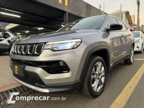 JEEP Compass 1.3 16V 4P FLEX LONGITUDE T270 TURBO AUTOMÁTICO 4 portas