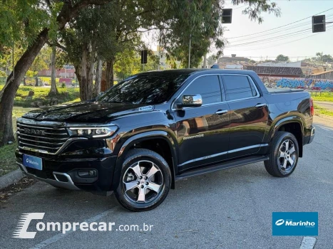 RAM RAMPAGE 2.0 HURRICANE 4 TURBO GASOLINA LARAMIE 4X 4 portas