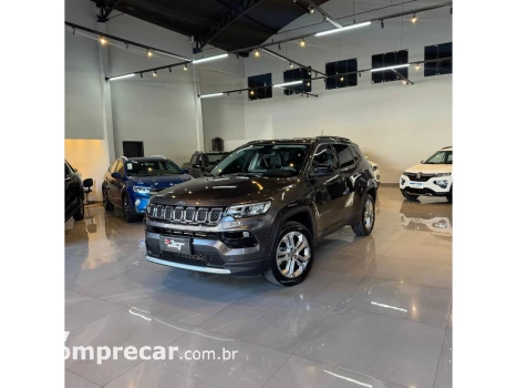 JEEP COMPASS 1.3 T270 TURBO FLEX LONGITUDE AT6 4 portas