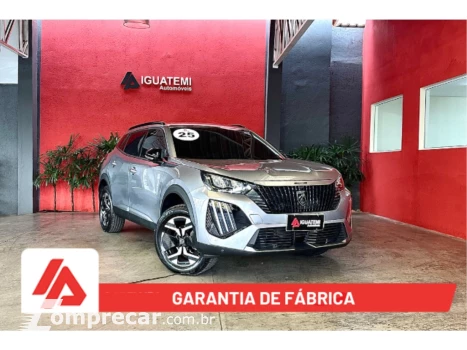 PEUGEOT 2008 1.0 TURBO 200 FLEX ALLURE CVT 4 portas