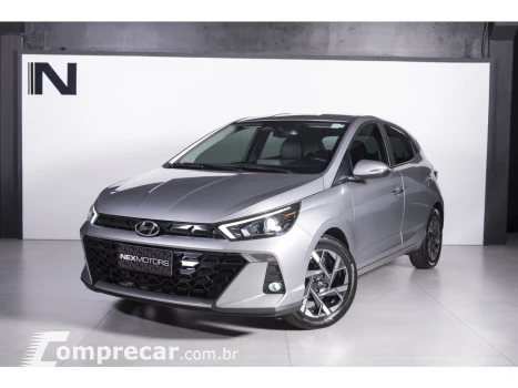 Hyundai HB20 1.0 TGDI FLEX PLATINUM PLUS AUTOMÁTICO 4 portas